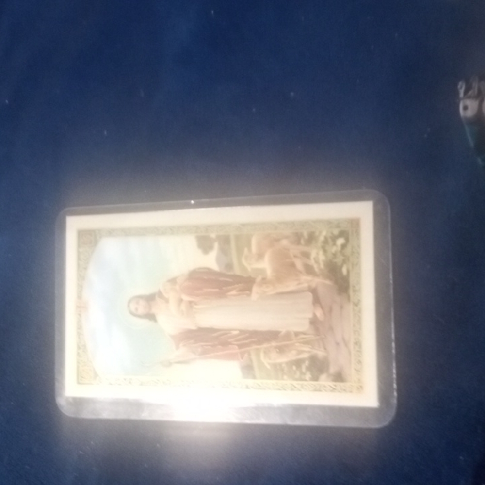Footprints card